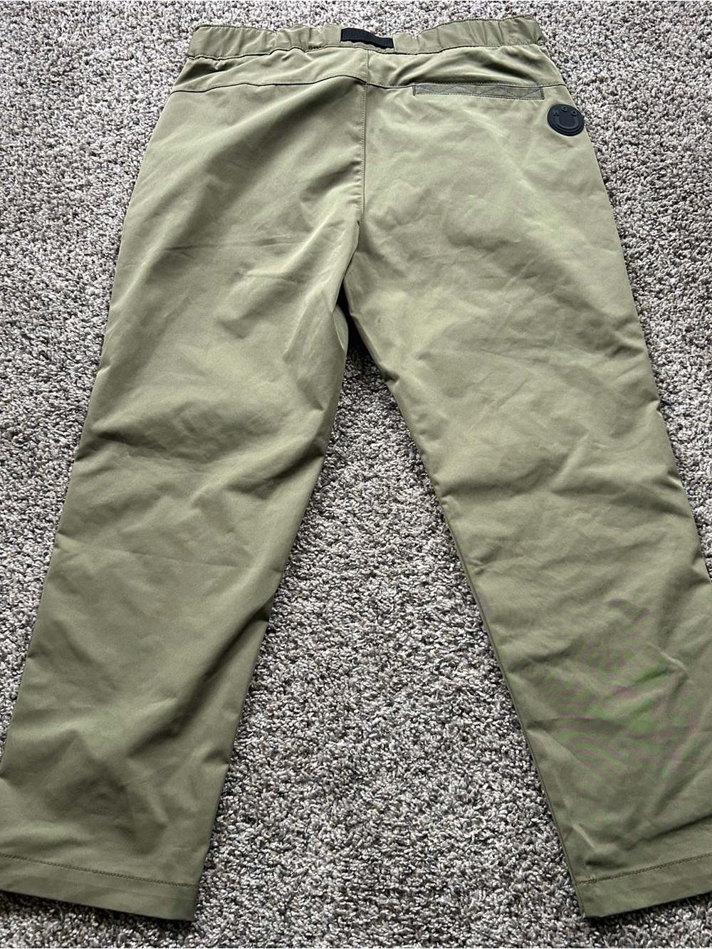 HUGO by Hugo Boss Geiko Tapered Fit Casual Pants Green Mens Size Medium - Picture 2 of 10